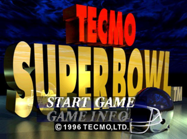 Pantallazo de Tecmo Super Bowl para PlayStation