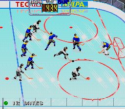 Pantallazo de Tecmo Super Hockey para Sega Megadrive