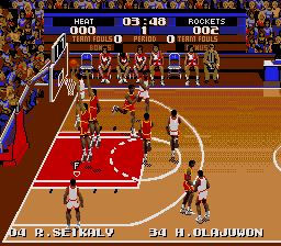 Pantallazo de Tecmo Super NBA Basketball para Sega Megadrive