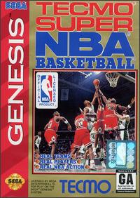 Caratula de Tecmo Super NBA Basketball para Sega Megadrive
