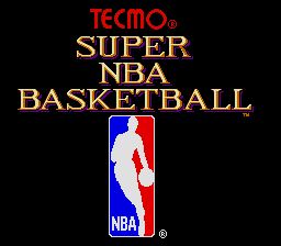 Pantallazo de Tecmo Super NBA Basketball para Sega Megadrive
