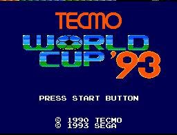 Pantallazo de Tecmo World Cup 93 para Sega Master System