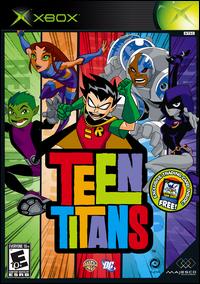 Caratula de Teen Titans para Xbox