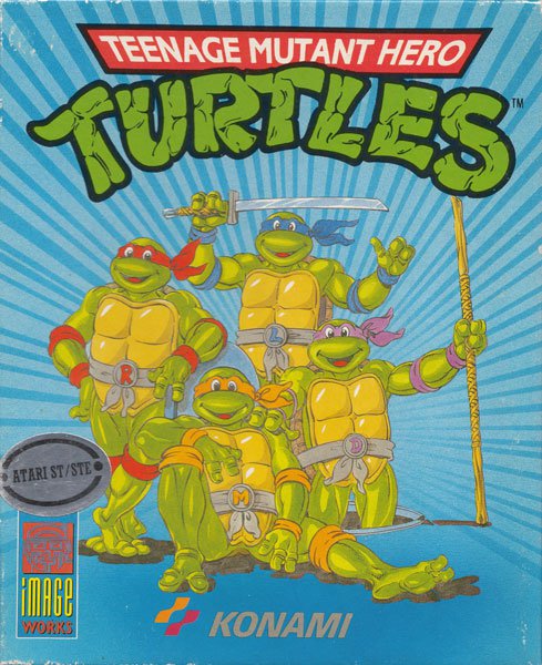 Caratula de Teenage Mutant Hero Turtles para Atari ST