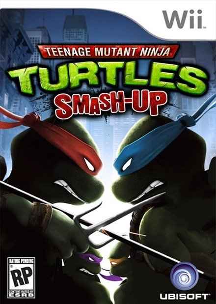 Caratula de Teenage Mutant Ninja Turtles: Smash Up para Wii