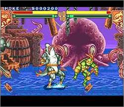 Pantallazo de Teenage Mutant Ninja Turtles: Tournament Fighters para Super Nintendo