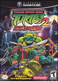 Caratula de Teenage Mutant Ninja Turtles 2: Battlenexus para GameCube