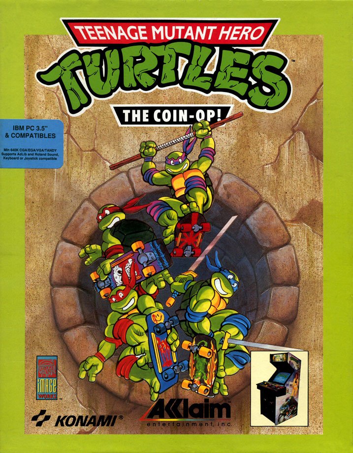 Caratula de Teenage Mutant Ninja Turtles 2: The Arcade Game para PC