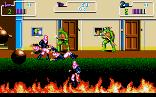 Pantallazo de Teenage Mutant Ninja Turtles 2: The Arcade Game para PC