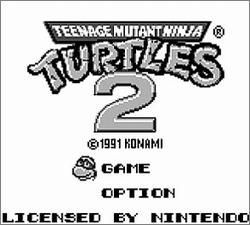 Pantallazo de Teenage Mutant Ninja Turtles 2 para Game Boy