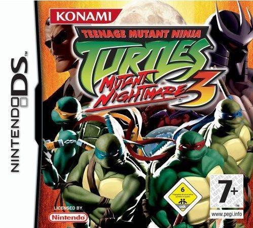 Caratula de Teenage Mutant Ninja Turtles 3: Mutant Nightmare para Nintendo DS