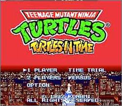 Pantallazo de Teenage Mutant Ninja Turtles IV: Turtles in Time para Super Nintendo