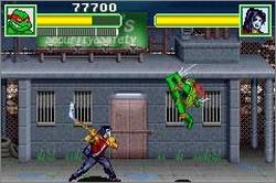 Pantallazo de Teenage Mutant Ninja Turtles para Game Boy Advance