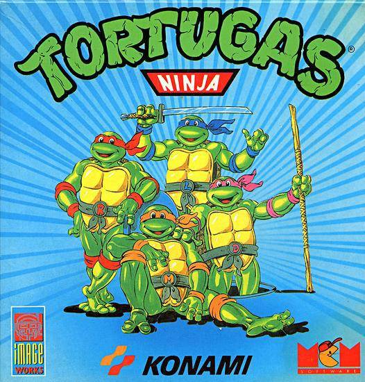 Caratula de Teenage Mutant Ninja Turtles para MSX