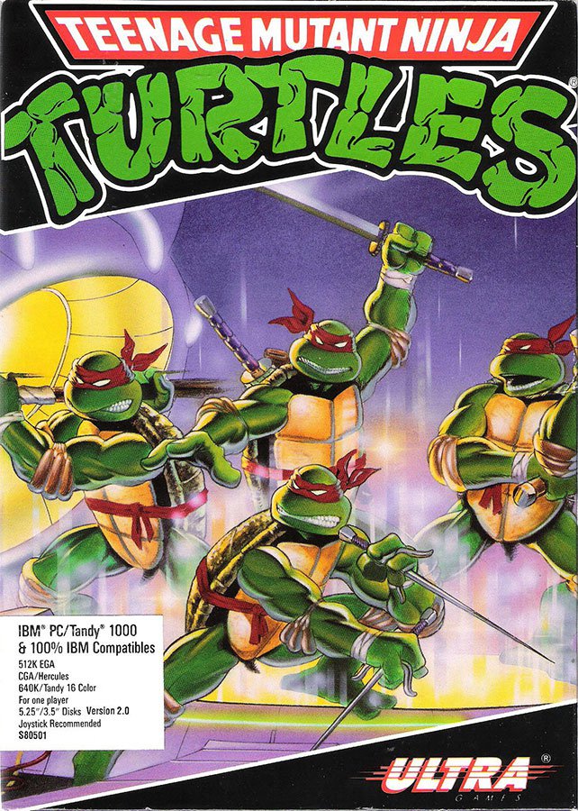 Caratula de Teenage Mutant Ninja Turtles para PC