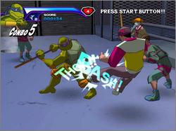 Pantallazo de Teenage Mutant Ninja Turtles para PlayStation 2