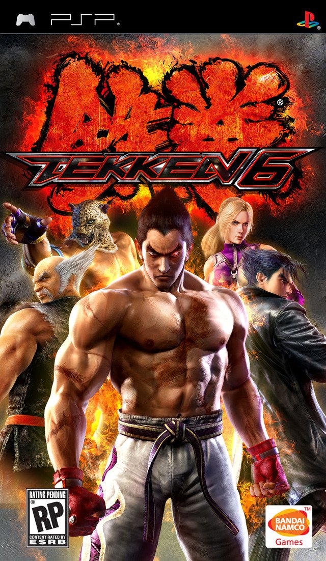Caratula de Tekken 6 para PSP