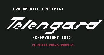 Pantallazo de Telengard para Commodore 64