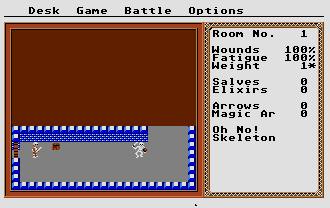 Pantallazo de Temple of Apshai Trilogy para Atari ST