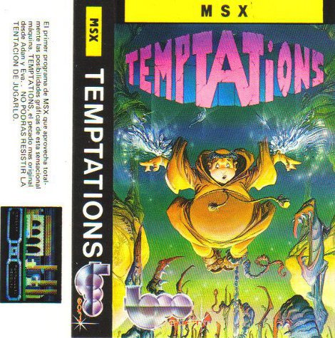 Caratula de Temptations para MSX