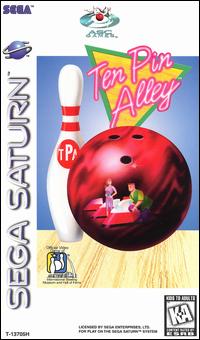 Caratula de Ten Pin Alley para Sega Saturn