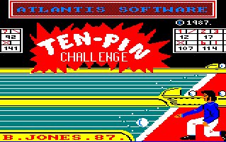 Pantallazo de Ten-Pin Challenge para Amstrad CPC