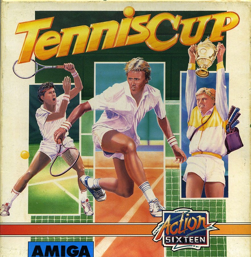 Caratula de Tennis Cup para Amiga