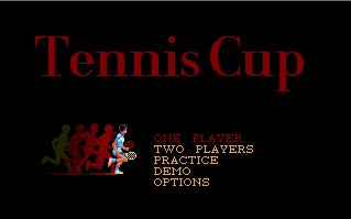 Pantallazo de Tennis Cup para Atari ST