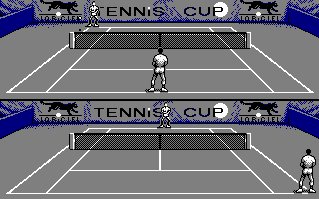 Pantallazo de Tennis Cup para Amstrad CPC