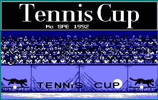 Pantallazo de Tennis Cup para Amstrad CPC