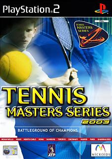 Caratula de Tennis Master Series 2003: Battleground of Champions para PlayStation 2