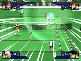 Pantallazo de Tennis no Ôji-Sama Smash Hit! 2 (Japonés) para PlayStation 2