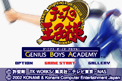 Pantallazo de Tennis no Oji Sama (Japonés) para Game Boy Advance