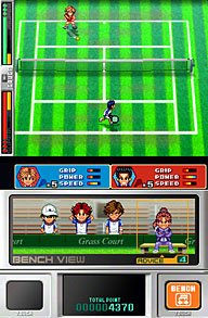 Pantallazo de Tennis no Ouji-sama 2005: Crystal Drive (Japonés) para Nintendo DS