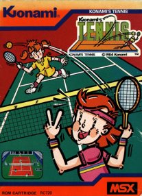Caratula de Tennis para MSX