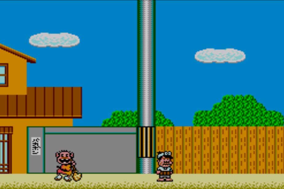 Pantallazo de Tensai Bakabon para Sega Master System