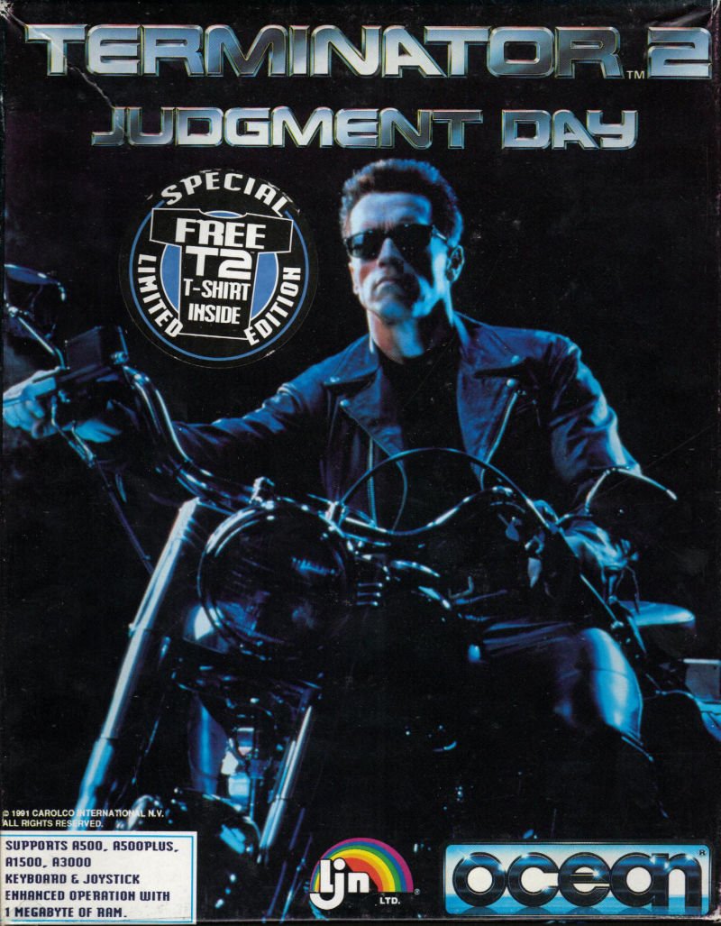 Caratula de Terminator 2: Judgment Day para Amiga