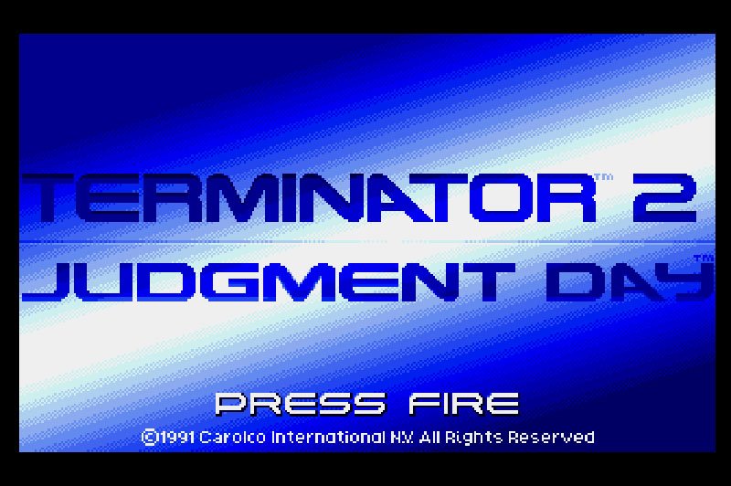 Pantallazo de Terminator 2: Judgment Day para Amiga