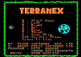 Pantallazo de Terramex para Amstrad CPC