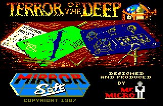 Pantallazo de Terror Of The Deep para Amstrad CPC