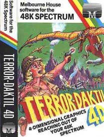 Caratula de Terror-Daktil 4D para Spectrum