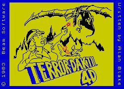 Pantallazo de Terror-Daktil 4D para Spectrum