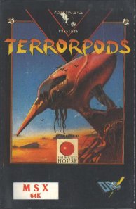 Caratula de Terrorpods para MSX