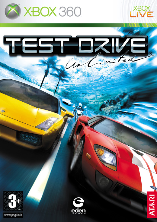 Caratula de Test Drive Unlimited para Xbox 360