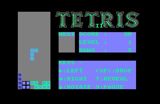 Pantallazo de Tetris 2 para Amstrad CPC