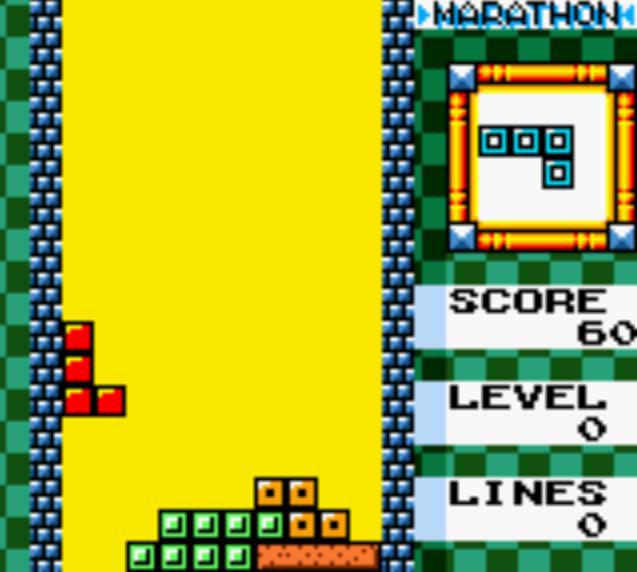 Pantallazo de Tetris DX para Game Boy Color
