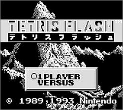 Pantallazo de Tetris Flash para Game Boy