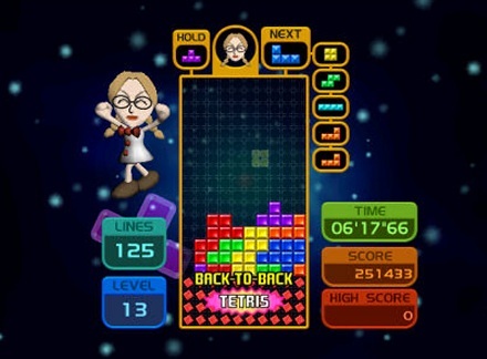 Pantallazo de Tetris Party (Wii Ware) para Wii
