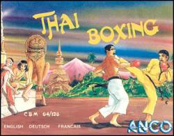 Caratula de Thai Boxing para Commodore 64