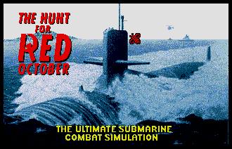 Pantallazo de The Hunt for Red October para Atari ST